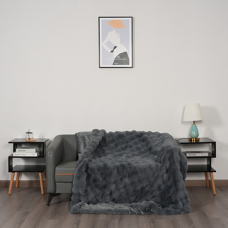 Manta de franela de doble capa