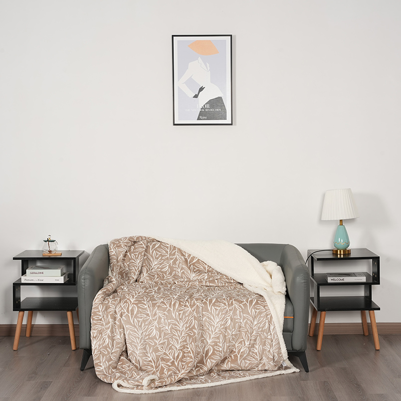 Manta de franela de doble capa